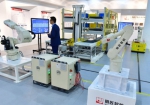 这是上海明匠智能系统有限公司展示的工业机器人(4月20日摄)。新华社记者 黄孝邦 摄 - 重庆新闻网
