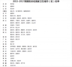 重庆5区入选全国卫生城市名单 快来看是哪些 - 重庆新闻网