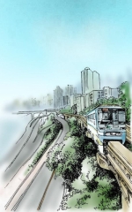 小伙扎根重庆11年 钢笔描绘城市地标 - 重庆晨网
