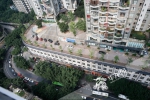 “屋顶马路”实为聚丰江山里小区道路。记者 石涛 摄.jpg - 重庆晨网