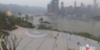 弹子石广场正式投入使用 市民可尽览两江四岸美景 - 重庆晨网