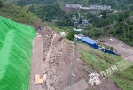 云阳县普安乡恐龙化石发掘现场。 记者 刘嵩 摄.jpg - 重庆晨网