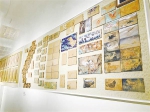 700张以敦煌壁画古法制成的泥板画正在重庆展出 - 重庆晨网