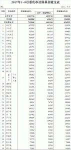 重庆市财政局公布前8月财政预算执行情况 - 财政厅