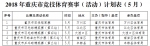 攀岩、象棋大赛 5月重庆的这些体育赛事活动还不错哟 - 重庆晨网