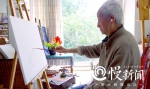 真泰斗！罗中立庞茂琨的老师，99岁还在挥毫 - 重庆晨网