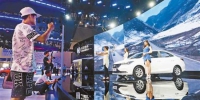 六月六日，二○一八（第十二届）中国重庆国际汽车展在国博中心开幕，长安新款车亮相。 记者 罗斌 摄 - 重庆新闻网
