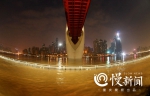 洪水来袭 这是今天的南滨路 - 重庆晨网