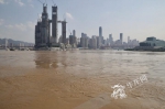 当洪水过城 重庆人熟悉的地标是这样的 - 重庆晨网