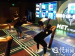 运动像打游戏 健身房变科幻片片场  全息沉浸式健身系统亮相重庆 - 重庆晨网