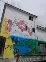 金溪镇清水村人居环境整治和文化墙项目初显成效 - 卫生厅