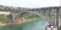 涪陵乌江大桥复线桥完成梁体架设预计10月通车 - 重庆晨网