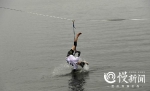 水上花式软绳表演：空中的“凌波微步” - 重庆晨网