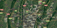 卫星地图看中国之重庆江北国际机场，T3航站楼像座艺术品 - 重庆晨网
