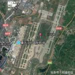 卫星地图看中国之重庆江北国际机场，T3航站楼像座艺术品 - 重庆晨网