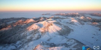 无人机航拍雪后红池坝 群山覆雪云雾笼罩 - 重庆晨网