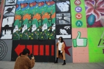 酷炫！2500平方米涂鸦墙亮相两江新区，由川美专业团队创作 - 重庆晨网