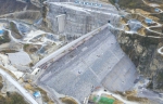 金佛山水利工程施工现场，大坝坝体填筑已完成 - 重庆新闻网
