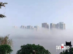 宛若仙境！平流雾今晨邂逅三江之城 - 重庆晨网