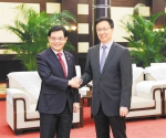 韩正会见新加坡副总理王瑞杰并共同主持中新双边合作机制会议 - 重庆晨网