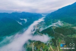 无人机航拍：巫溪茶山村的春天 - 重庆晨网