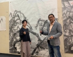 致敬“中国速度”火神山 他带领学生花两个月创作画作《中国精神》 - 重庆晨网