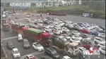 车流倒灌 石渝高速南岸收费站临时管制 - 重庆晨网