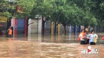 涪陵龙潭河水凌晨上涨 部分街道被淹 - 重庆晨网