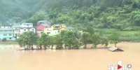 最大降雨量240.2mm 武隆鸭江镇整条街道被淹 - 重庆晨网