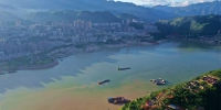 壮美！无人机看“长江1号洪水”过巫峡这个样 - 重庆晨网