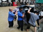 巫溪县大宁河水位猛涨 巫溪部分商铺、市场被淹 - 重庆晨网