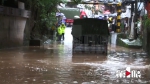 暴雨持续一天 沙坪坝新桥村的桥被淹了 - 重庆晨网