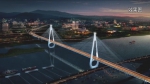 重庆白居寺长江大桥主塔预计9月封顶 计划2022年建成通车 - 重庆晨网