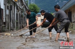 长江第4号洪水过境重庆后被淹地区什么样？淤泥满街没过脚踝 - 重庆晨网