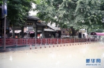 （防汛抗洪）（2）新一轮洪峰过境重庆 千年古镇磁器口受淹 - 新华网