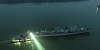“珠海舰”抵达涪陵 预计停靠“休整”三天 - 重庆晨网