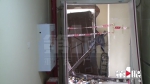 大足区一居民家中天然气燃爆 冲击力导致电梯门变形 - 重庆晨网