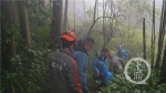 下雨的密林里有一群志愿者在行进……%0A记者(5636415)-20201214212751.jpg - 重庆晨网