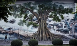 下一个热门打卡地！南滨路现巨型涂鸦墙 - 重庆晨网