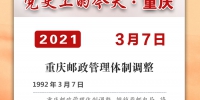 党史上的今天·重庆 | 1992年3月7日 重庆邮政管理体制调整 - 重庆晨网