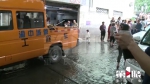 排水管网出问题 积水倒灌进车库21台车被淹 - 重庆晨网
