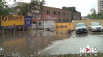 大渡口区双山路道路积水 附近门市被淹损失大 - 重庆晨网