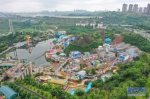 重庆欢乐谷超级飞侠实景主题区加紧施工 计划于5月29日正式开放 - 重庆晨网