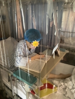琳琳在病房学习。家属供图  华龙网-新重庆客户端发 - 重庆晨网