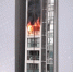江北一小区高层突发火灾 玻璃被烧炸 无人员伤亡 - 重庆晨网