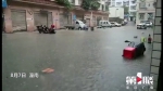 潼南城区低洼地带出现内涝 正在排涝中 - 重庆晨网
