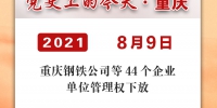 党史上的今天·重庆丨1971年8月9日 重庆钢铁公司等44个企业单位管理权下放 - 重庆晨网