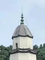 修缮后的塔顶与宝刹.jpg - 重庆晨网