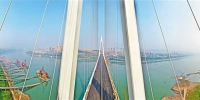 白居寺长江大桥主桥路面沥青铺装和路灯安装完工 - 重庆晨网