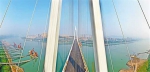 白居寺长江大桥主桥路面沥青铺装和路灯安装完工 - 重庆晨网